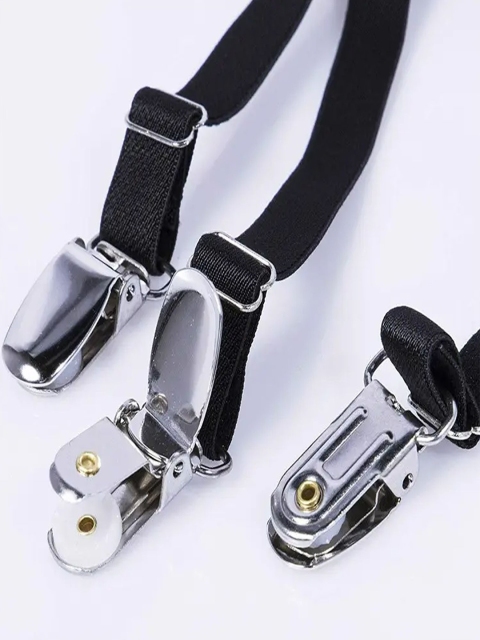 Aadikart Men Accessory Gift Set of Adjustable Elastic Shirt Garters - Image 2