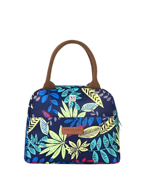 NFI essentials Unisex Tropical Print Insulated Lunch bags Travel Accessory