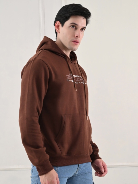 STARFOX Men Printed Hooded Oversized Sweatshirt - Image 3