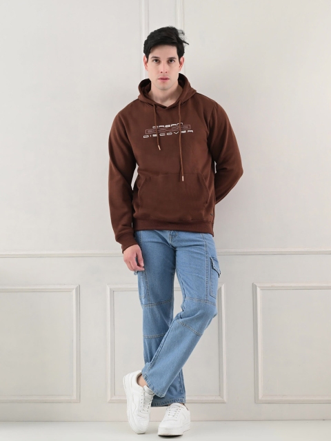 STARFOX Men Printed Hooded Oversized Sweatshirt - Image 5