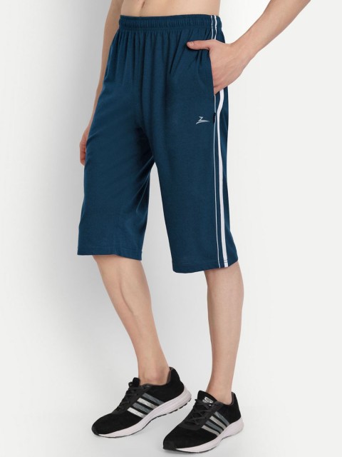 ZEFFIT Pack Of 2 Men Mid Rise Running Sports Shorts - Image 2