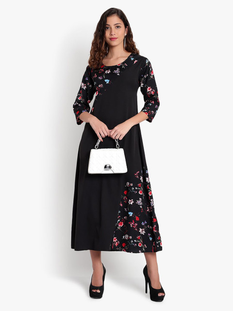 Indietoga Women Floral Printed Maxi Dress - Image 6