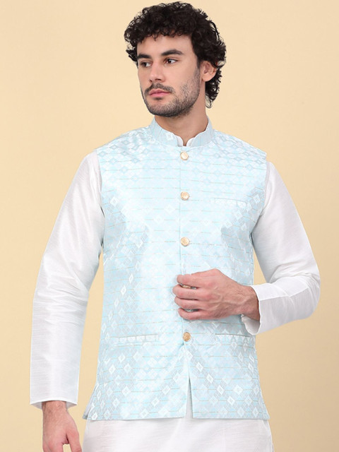KRAFT INDIA Embroidered Nehru Jackets