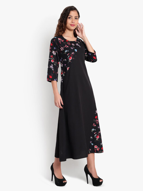 Indietoga Women Floral Printed Maxi Dress - Image 3