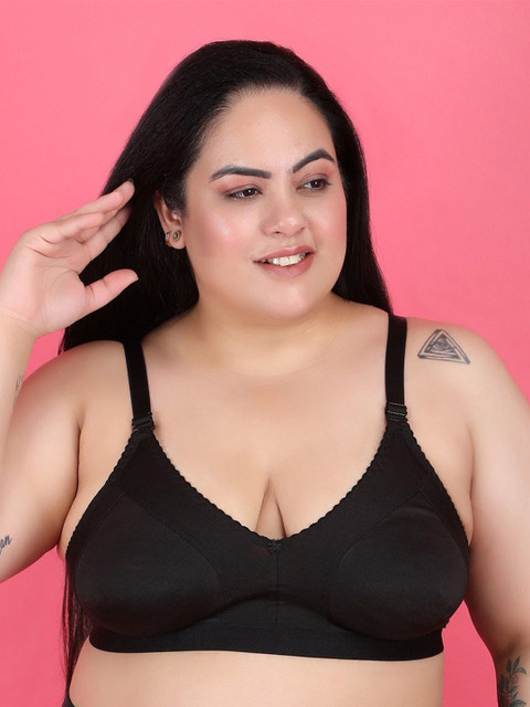 Klassik Full Coverage Seamless Anti Odour Wireless Non Padded Bra