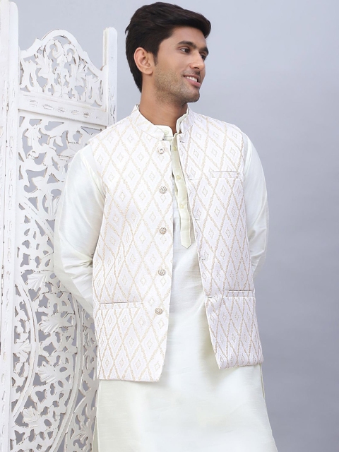 Jompers Embossed Nehru Jackets - Image 3