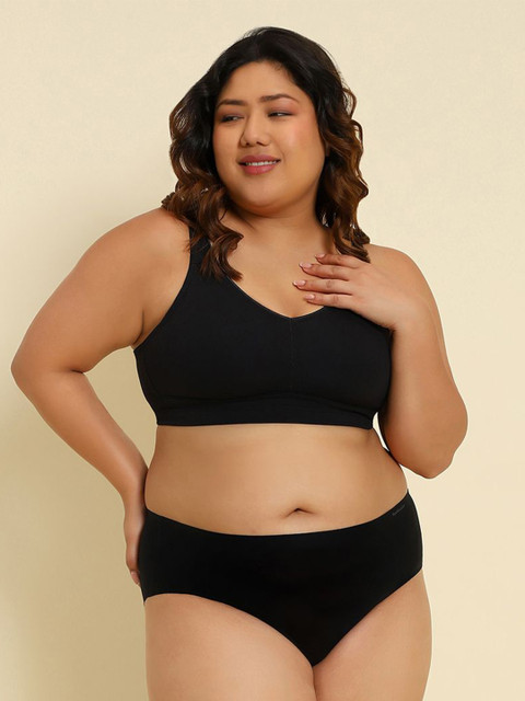 Van Heusen Women Plus Size Wireless Minimizer Bra