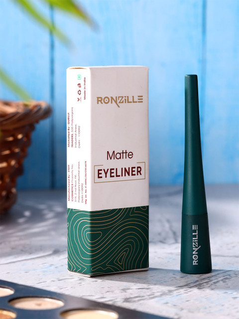 Ronzille Absolute Shine Liquid Matte Eyeliner - 5 ml - Green