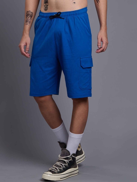 GO DEVIL Men Loose Fit High-Rise Cargo Shorts - Image 3