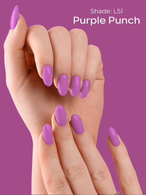 FACES CANADA Ultime Pro Splash Luxe Nail Enamel - 12ml - Purple Punch L51 - Image 2