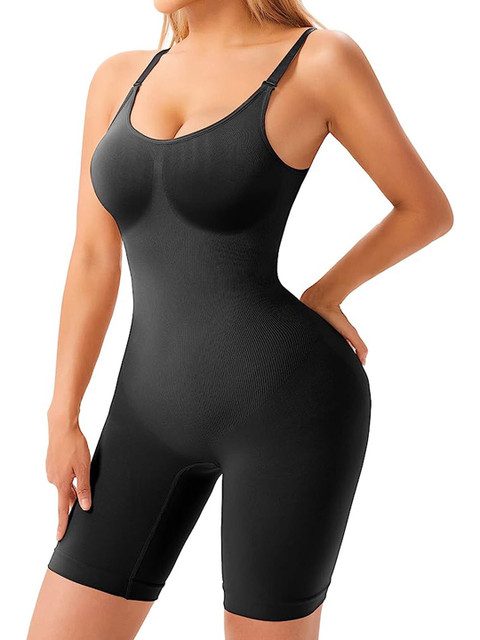 QIDREZY Women Seamless Butt Lifter Full Body Shaper