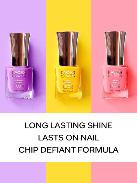 FACES CANADA Ultime Pro Splash Luxe Nail Enamel - 12ml - Purple Punch L51 - Image 3