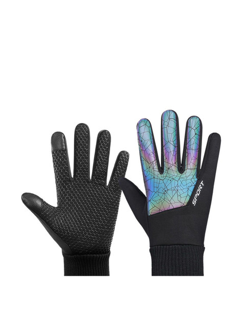 Alexvyan Women Patterned Winter Gloves - Image 2