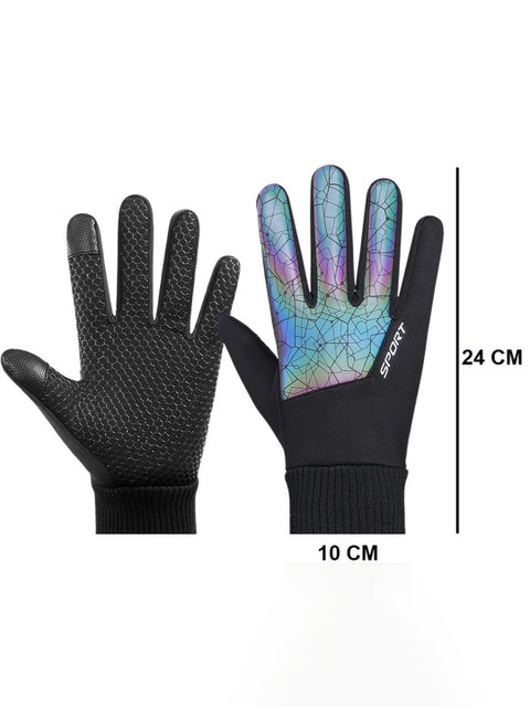 Alexvyan Women Patterned Winter Gloves - Image 7