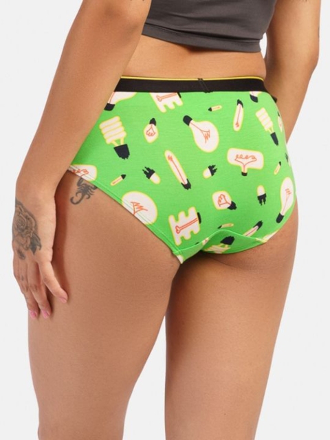 bummer Women Printed Low Rise Hipster Brief - Image 4