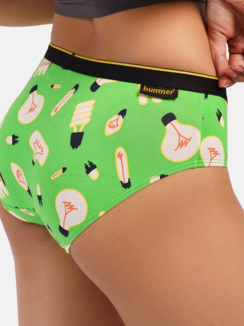 bummer Women Printed Low Rise Hipster Brief - Image 5