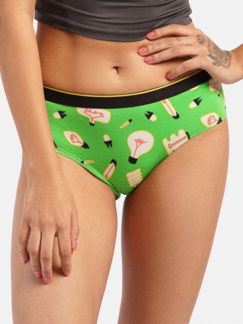 bummer Women Printed Low Rise Hipster Brief - Image 2
