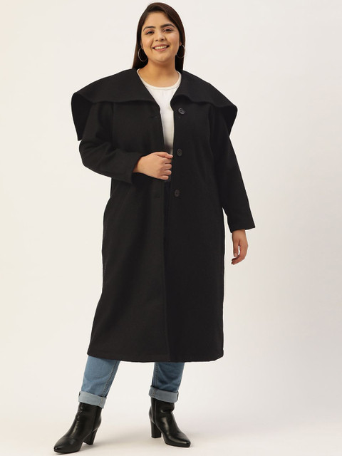 theRebelinme Women Single-Breasted Overcoat