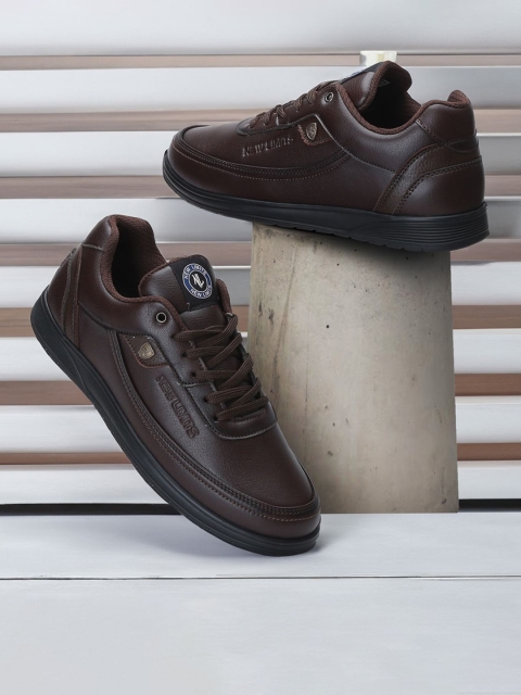NEW LIMITS Men Round Toe Lace-Ups Sneakers
