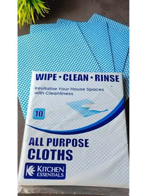 NATURALLY YOURS Set Of 10 Cleaning Cloth 48 x 38 cm - Image 4