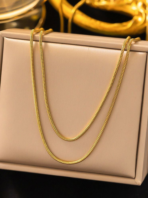 MYKI Gold-Plated Stainless Steel Chain