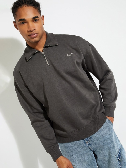 max URB_N Men Oversized Back Printed Sweatshirt - Image 3