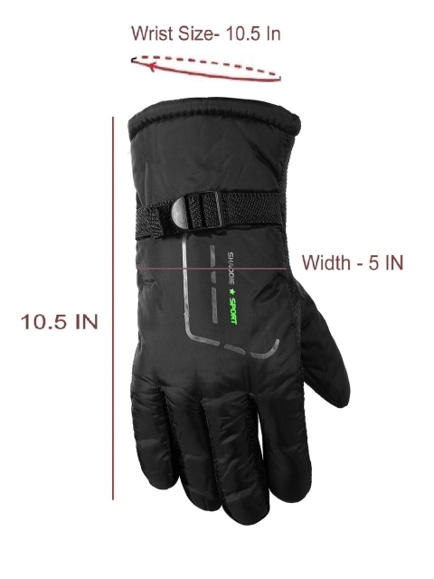 Alexvyan Men Patterned Winter Gloves - Image 7
