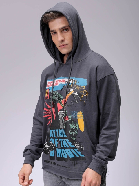 The Indian Garage Co Men Printed Hooded Sweatshirt - Image 3