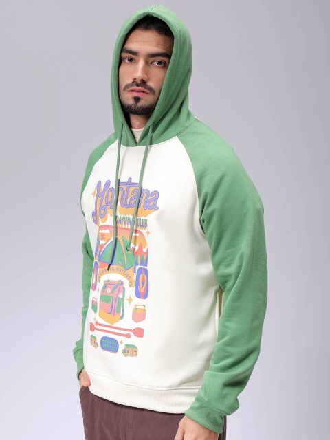 The Indian Garage Co Men Printed Hooded Sweatshirt - Image 4