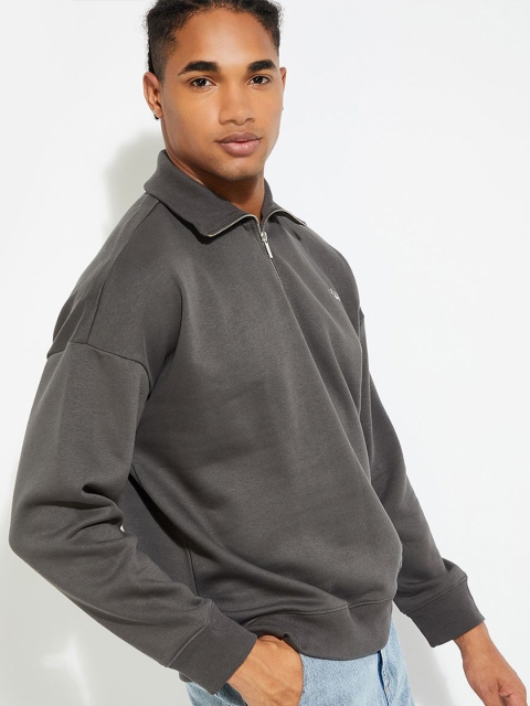 max URB_N Men Oversized Back Printed Sweatshirt - Image 4