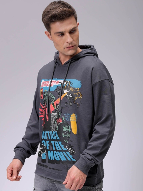 The Indian Garage Co Men Printed Hooded Sweatshirt - Image 4