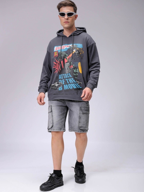 The Indian Garage Co Men Printed Hooded Sweatshirt - Image 6