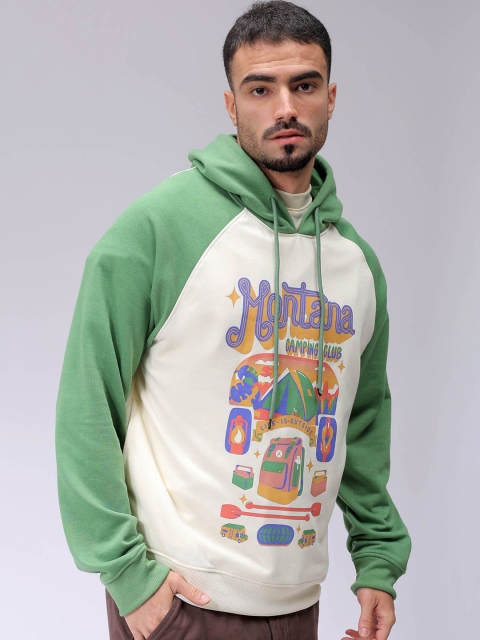 The Indian Garage Co Men Printed Hooded Sweatshirt - Image 3