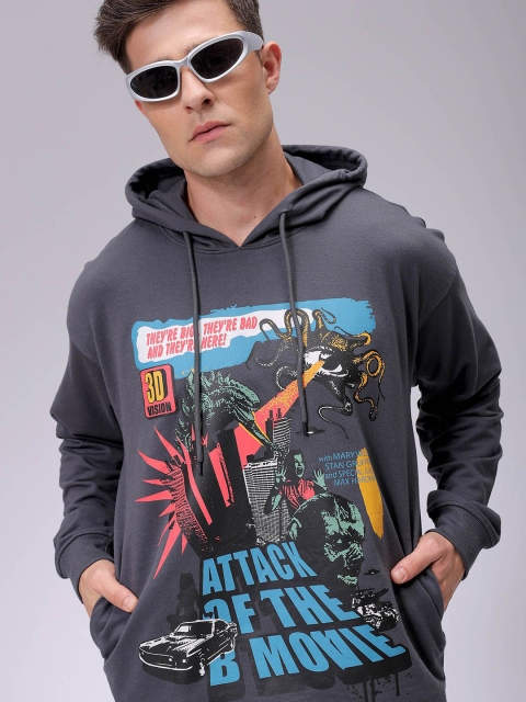 The Indian Garage Co Men Printed Hooded Sweatshirt - Image 7