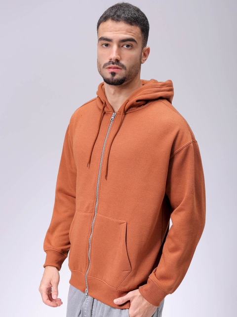 The Indian Garage Co Men Hooded Double Way Front Open Zipper Sweatshirt - Image 3