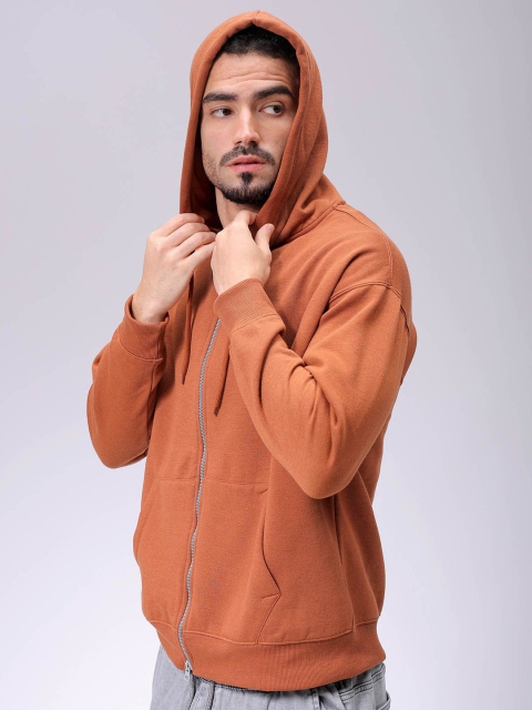 The Indian Garage Co Men Hooded Double Way Front Open Zipper Sweatshirt - Image 6