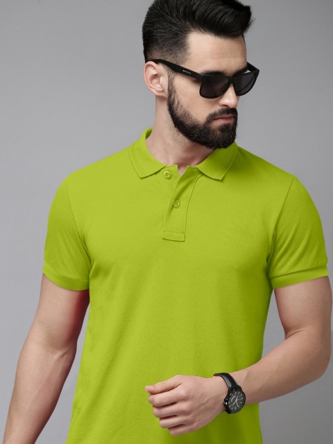 Metronaut Men Polo Collar Pockets Slim Fit T-shirt