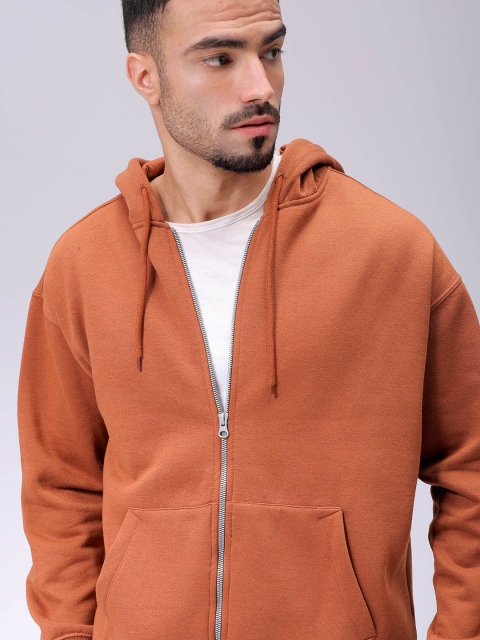 The Indian Garage Co Men Hooded Double Way Front Open Zipper Sweatshirt - Image 2