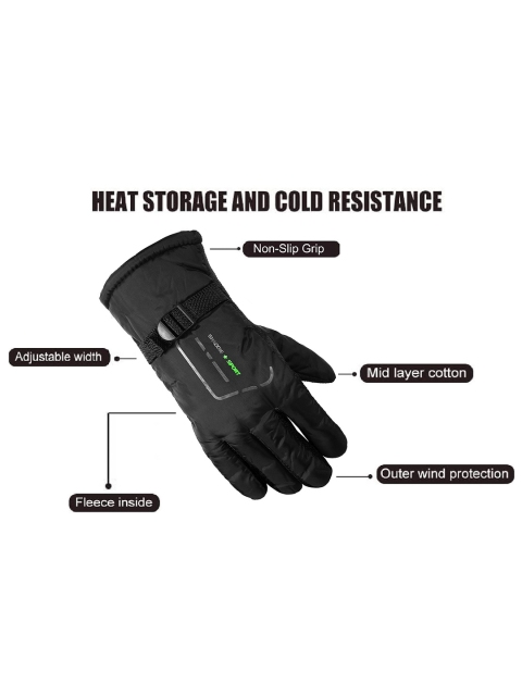 Alexvyan Men Patterned Winter Gloves - Image 6
