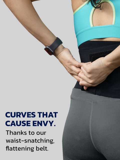BOLDFIT Unisex Waist Belt Workout Accessories - Image 4