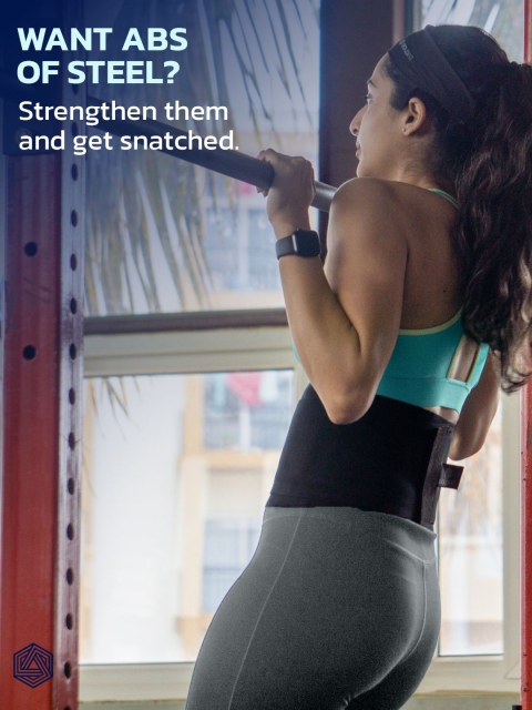 BOLDFIT Unisex Waist Belt Workout Accessories - Image 2