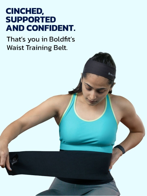 BOLDFIT Unisex Waist Belt Workout Accessories - Image 3