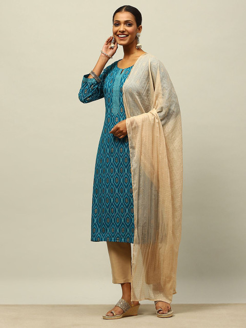 Rangriti Ethnic Motifs Woven Design Dupatta