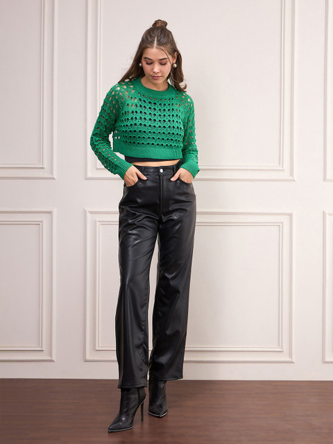 SASSAFRAS Women Crop Pullover - Image 6