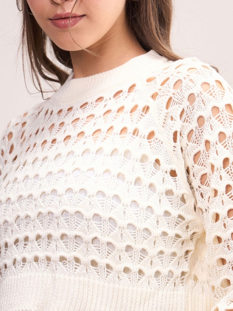 SASSAFRAS Women Crop Pullover - Image 2
