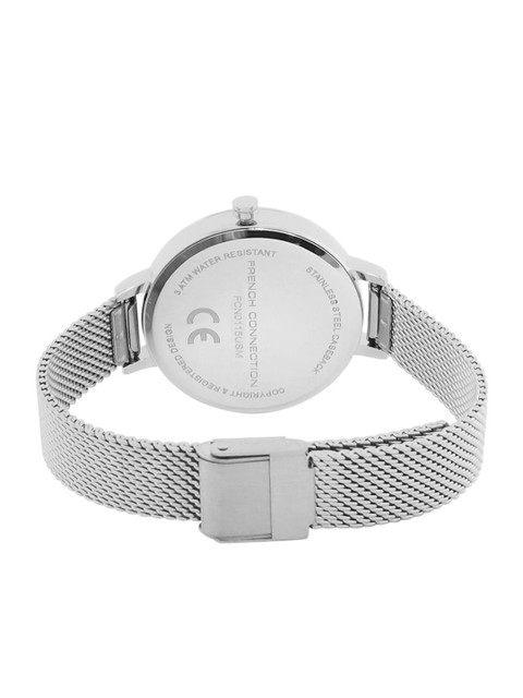 French Connection Women Dial & Stainless Steel Bracelet Style Analogue Watch FCN0115USM - Image 4