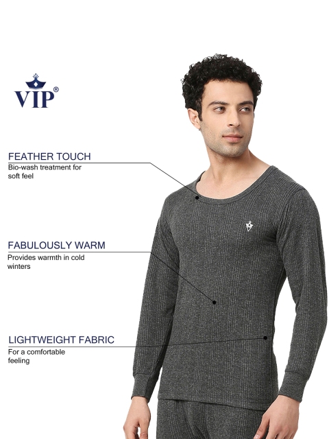 VIP Men Round Neck Thermal Top - Image 6