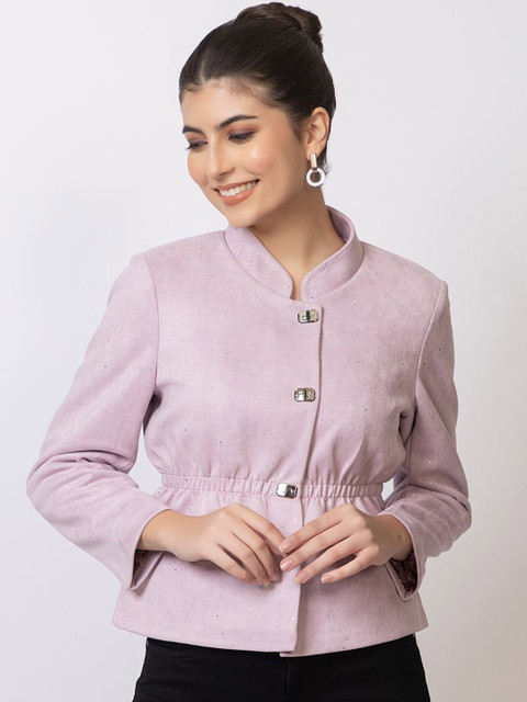 GFO Long Sleeve Single Breasted Winter Blazer