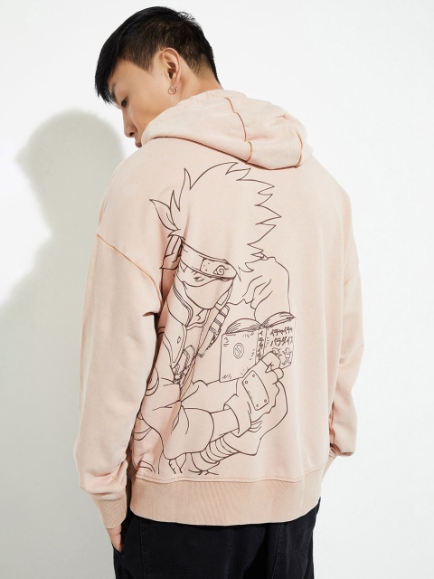 max URB_N Men Oversized Naruto Graphic Printed Sweatshirt - Image 5