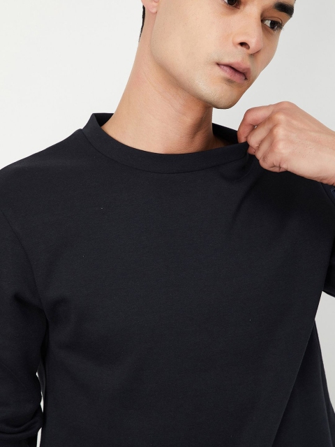 max Men Round Neck Pullover Sweatshirt - Image 3